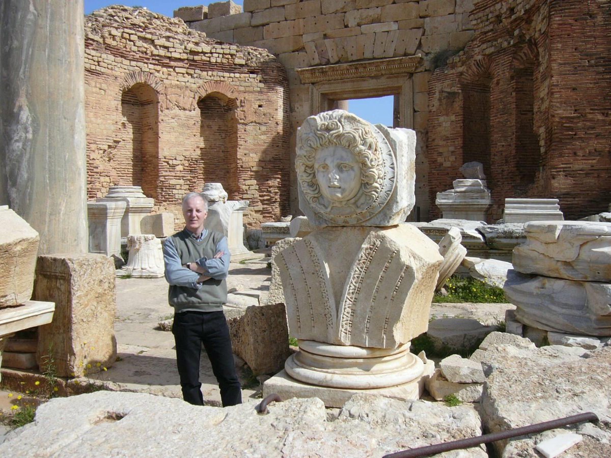 Next up, our longest-serving division member, Prof Jeremy Rossiter. prof Rossiter’s research interests include the history & archaeology of a Roman North Africa, in particular Carthage, Tunisia.