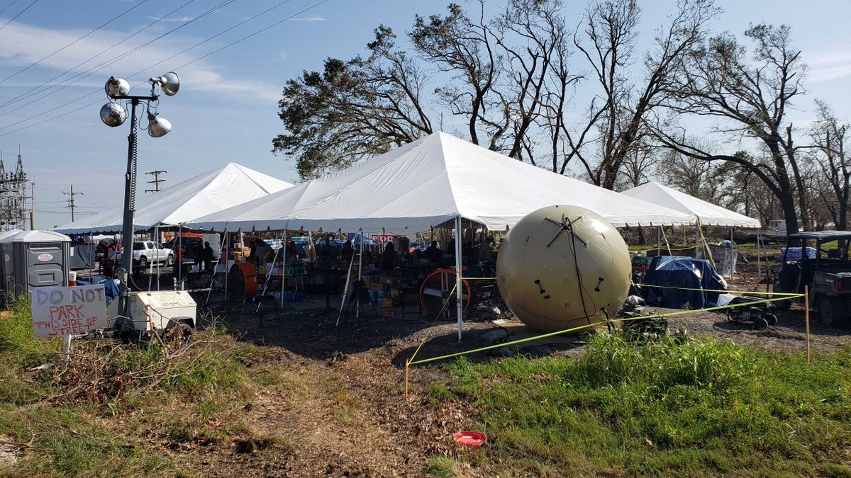 Cubic_MS's tweet photo. The #HurricaneLaura recovery mission continues. Cubic GATR volunteers and gear currently providing #communications for key recovery efforts. Thanks to all the volunteers and First Responders for all that you do!
#disasterrelief https://t.co/KUAbgeVh7e