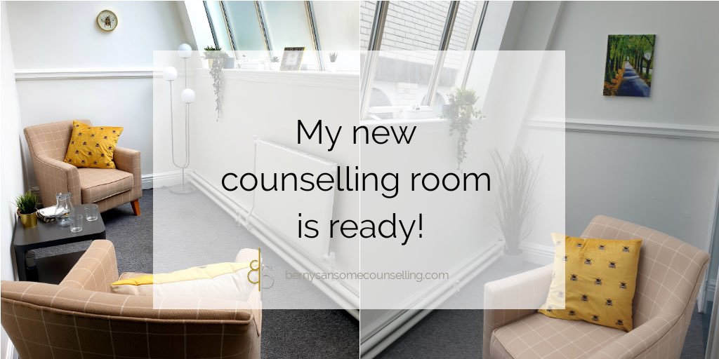 BBSansome's tweet photo. Feeling #proud #excited #humbled to be able to share that after a year in private practice as a #counsellor I have moved into my own counselling room. I welcomed my first client to the room today. It felt right. Thanks to my family and everyone from @UoS_HealthSoc who taught me. https://t.co/8vVBElJ8vE