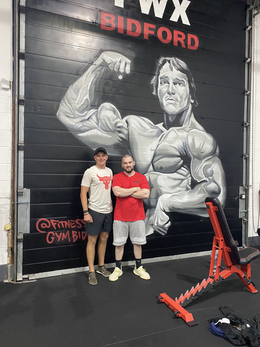 mjacksongolf's tweet photo. Class to get in a session at the fresh new Fitness Worx Bidford 🔥 Unreal kit in that unit and community to match Jase 🧡 I’m very lucky to be supported by Fitness Worx Gyms and can’t thank them enough for believing in me 👊 #mjgolf #TeamFWX https://t.co/hYv5zh7MkB
