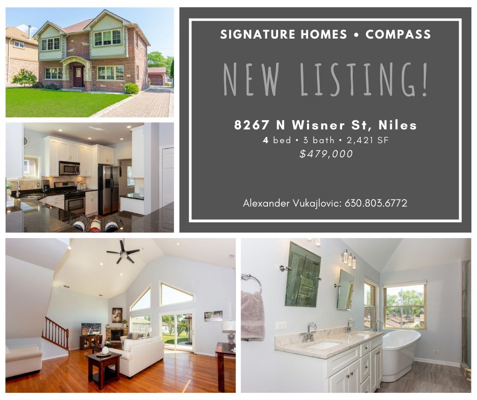 SigHomesCompass's tweet photo. Extensively updated new #listing in #Niles! Nothing to do but move in! Contact Alexander today for more info.
π§
π§
π§
#signaturehomesmovedbycompass #realestate #broker #listing #property #largeyard #forsale #househunting #mortgage #realty #homesearch #dreamhome #home #turnkey https://t.co/pmaU1eSbua