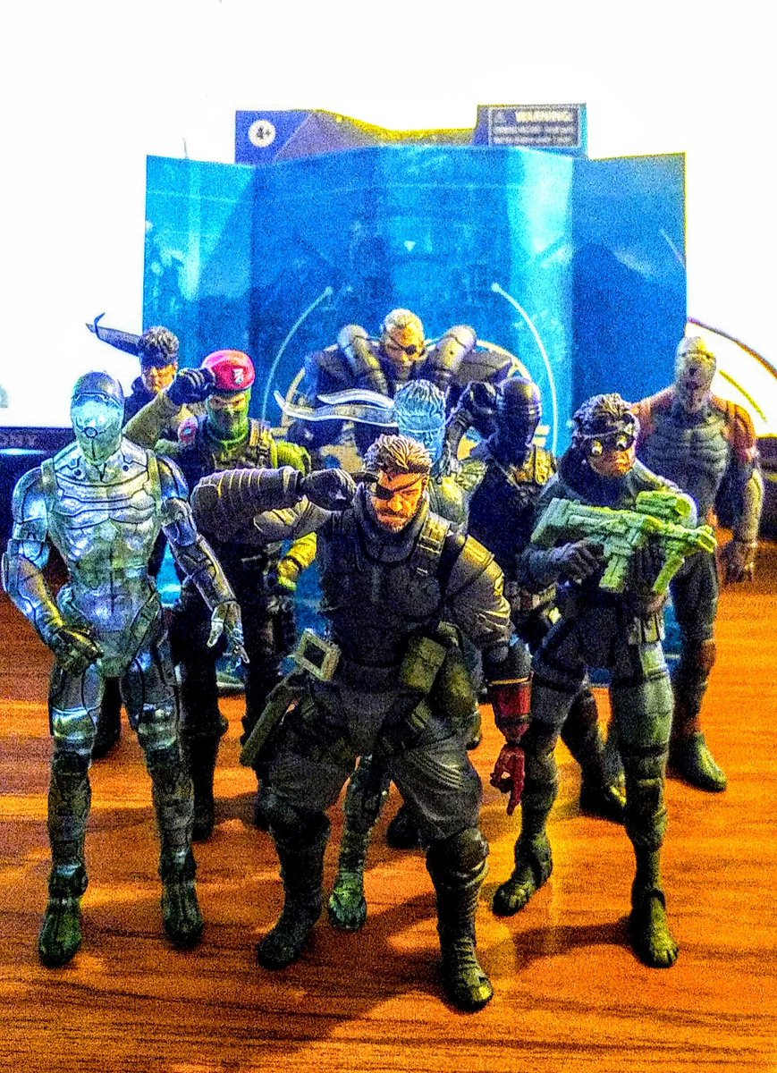 DJNazareth's tweet photo. Finally got my hands on @Hasbro @GIJoeOfficial #BeachHead #WayneSneeden "Welcome to Diamond Dogs!" #MetalGearSolid #DiamondDogs #CobraUnit #FoxUnit #McFarlaneToys @Todd_McFarlane #MGSV https://t.co/h4EEaEFwS0