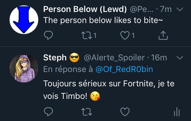 Oh ça très peu de gens pourront le dire mais ils se reconnaîtront! 😉