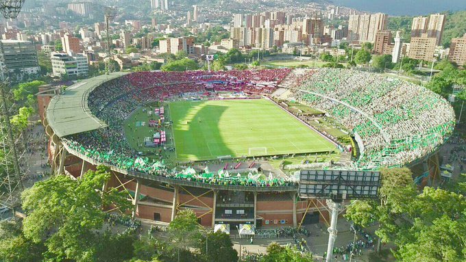 StadiumCheck's tweet photo. 🏟 Atanasio Girardot
📍 Medellín
🇨🇴 Atlético Nacional
🙌 44739
#StadiumCheck
#UEFA #Champions #ChampionsLeague #Futebol #libertadores #ProfeOsorio #Medellin #Nacional #vamosnacional💚 #AtleticoNacional
#estadio #stadium #soccer #Stade #Stadion #stadio #football #futbol https://t.co/xAHdaA0nkJ