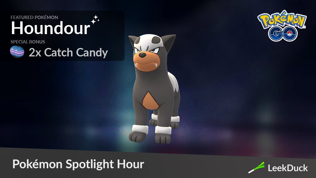 PogoRaiders's tweet photo. Houndour Spotlight Hour: 9/8, 6–7 PM https://t.co/kZB3lFVqEP