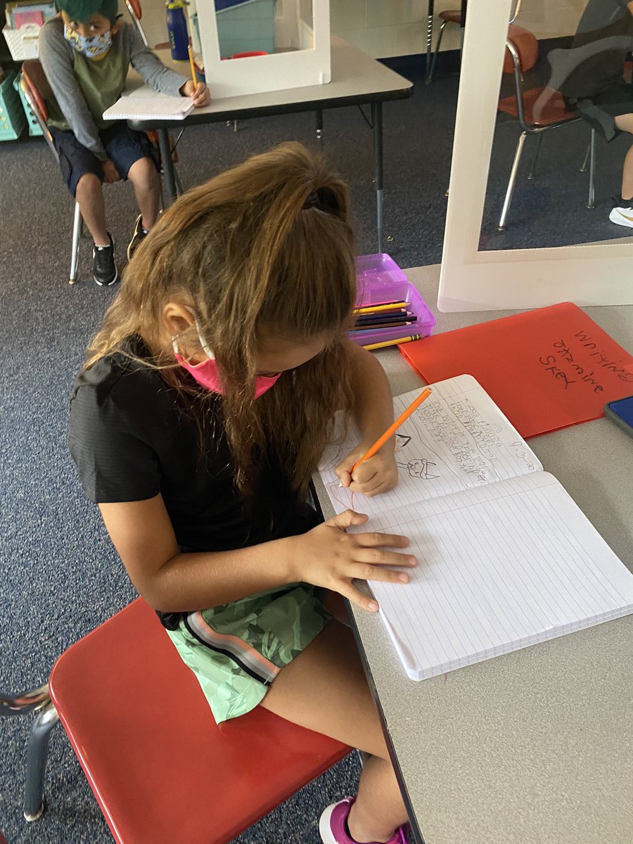 kayleyheeter's tweet photo. Brainstorming our top 5 facts ✍️💡 for what we want to share about ourselves to our classmates! https://t.co/i0VXM3p2kY