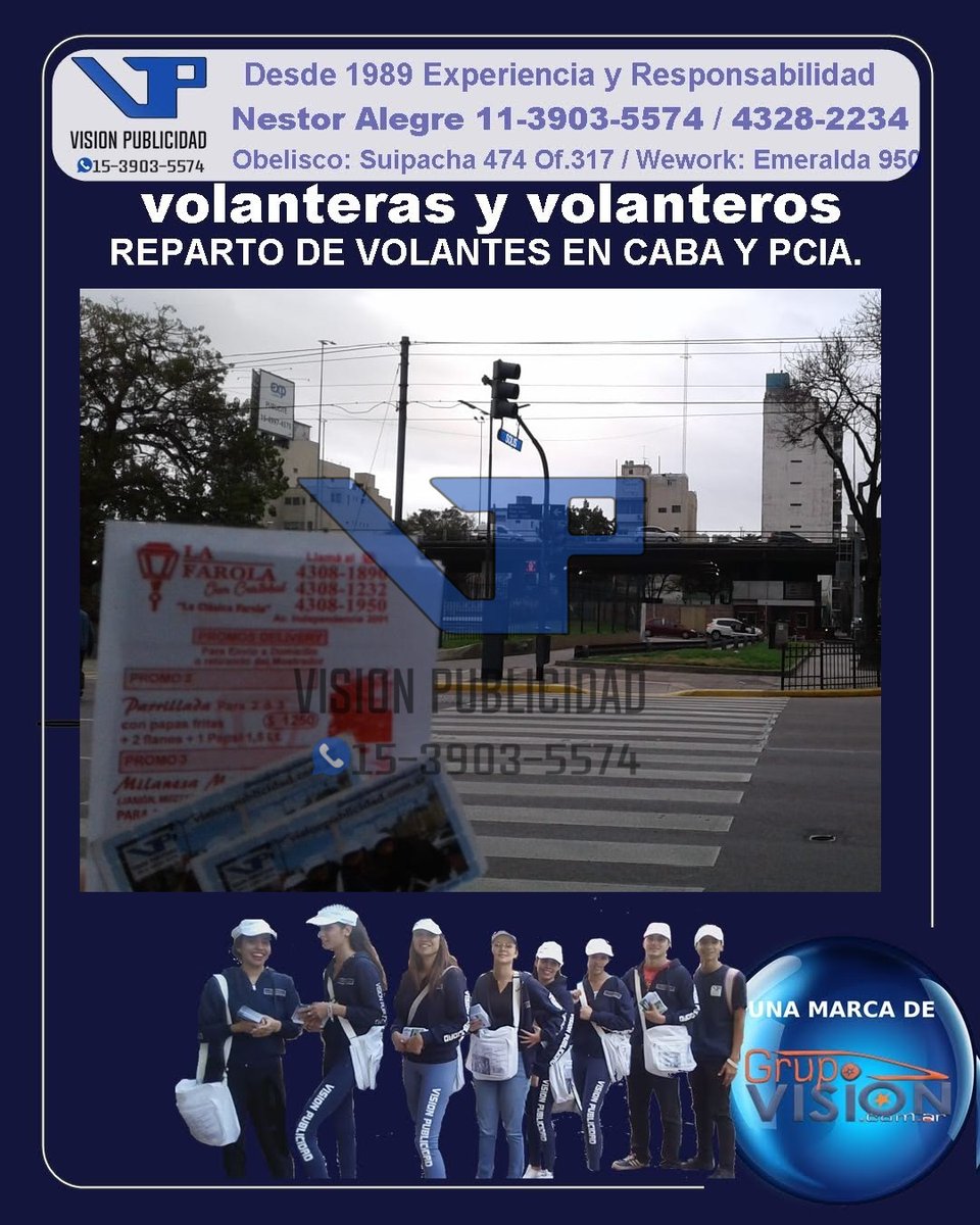 VisionPublicid5's tweet photo. visionpublicidadok
Nestor 🌎www visionpublicidad https://t.co/43tfHqdYMT
Whats:📲 https://t.co/6GZq934evE
Obelisco: Suipacha 472 of.317 de linea:☎ 4328-2234📞
Wework: Esmeralda 950 📨info@volanteros https://t.co/43tfHqdYMT
🌎www volanteros https://t.co/43tfHqdYMT https://t.co/3TArHzylA1