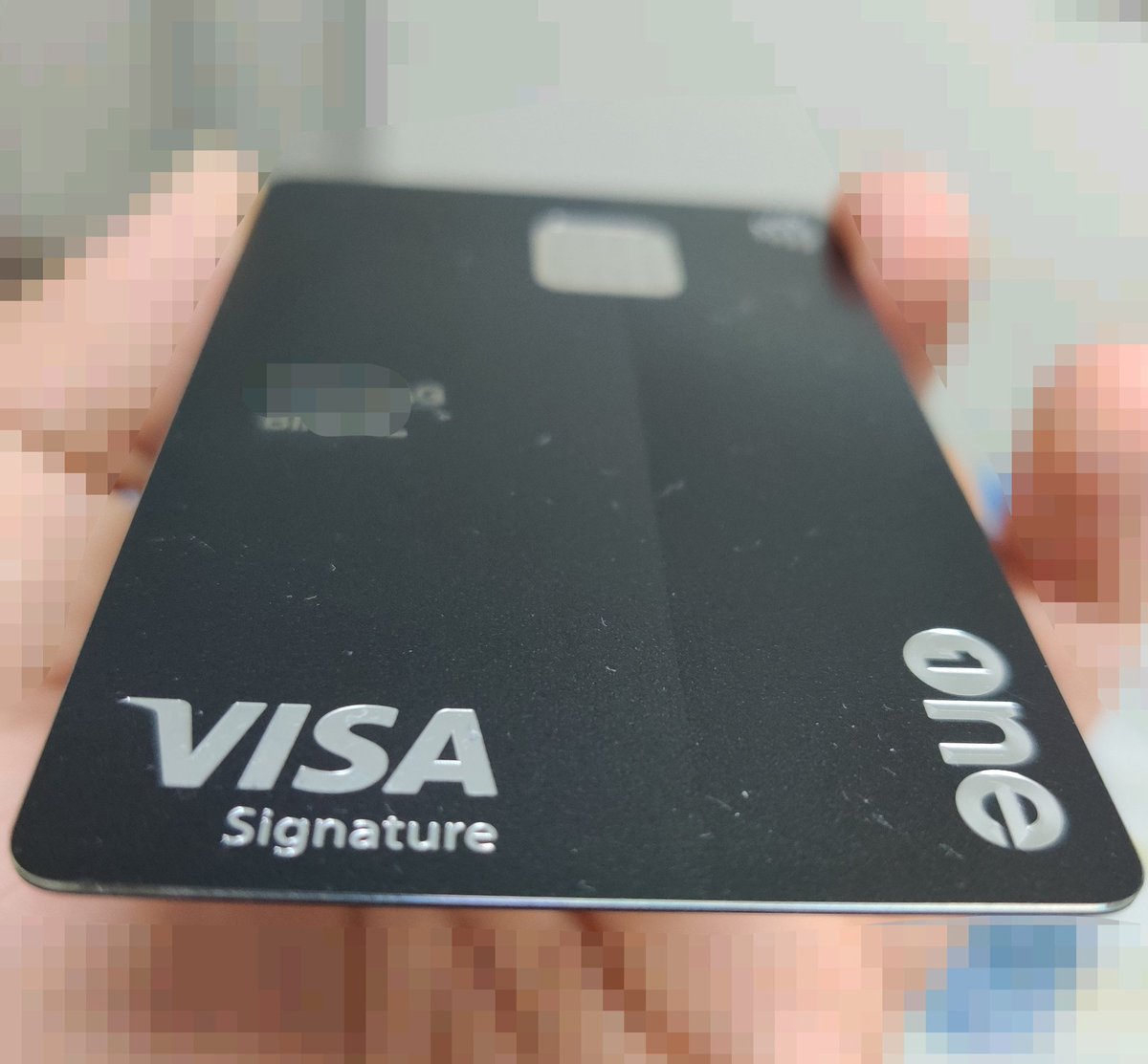 AnuragBindal's tweet image. Received my first Metal Card today. Activation: a breeze. The metal-feel, the weight: just so awesome. It's just another thing to have it. Love the placement of number and the whole design, even the Visa logo looks really cool. @GetOneCardIN @Visa #TeamMetal @OneCardHelp Thanks.
