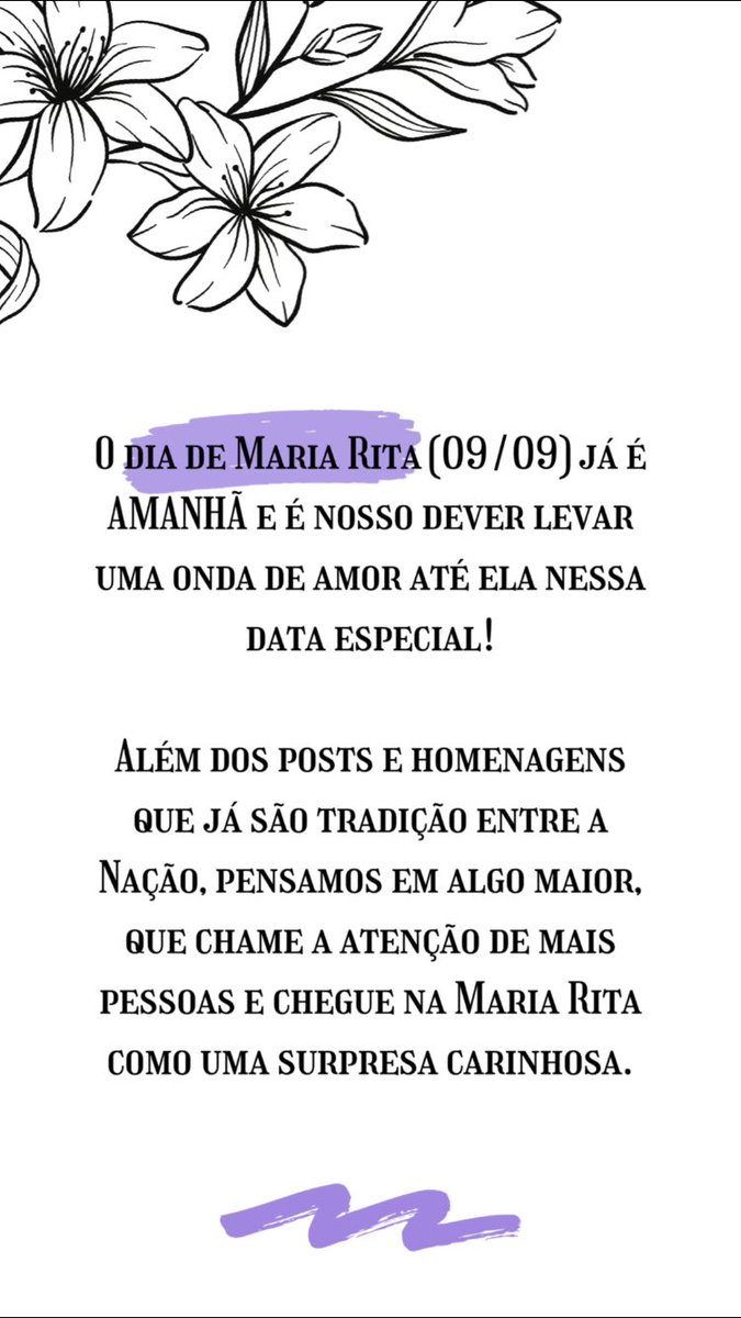 acessomariarita's tweet photo. #MR43 #9DiasComMariaRita
📌 ATENÇÃO!!!!!
Quem está junto com a gente nessa???
DIA DE MARIA RITA https://t.co/YRBvYuAChI