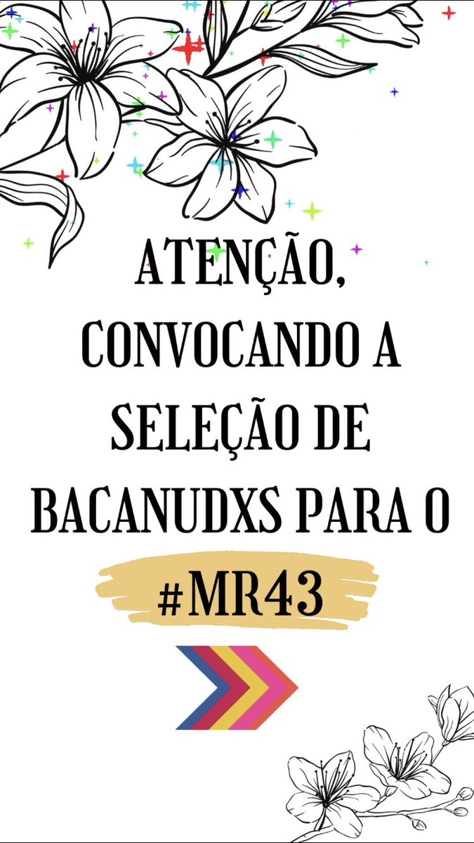 acessomariarita's tweet photo. #MR43 #9DiasComMariaRita
📌 ATENÇÃO!!!!!
Quem está junto com a gente nessa???
DIA DE MARIA RITA https://t.co/YRBvYuAChI
