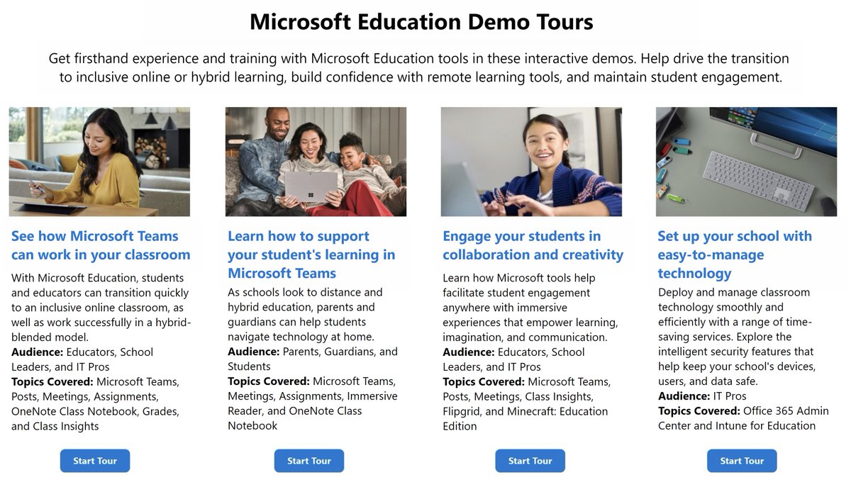 eustace_stephen's tweet photo. These interactive Education Demo tours are amazing! 🎒

Experience Teams, OneNote, Flipgrid and more with easy to follow clickable demos! Learn at your own pace and in your own time! 🚀

https://t.co/oTnpvfZZyz

#edtech #backtoschool #edshareIE https://t.co/qFro6iML3V
