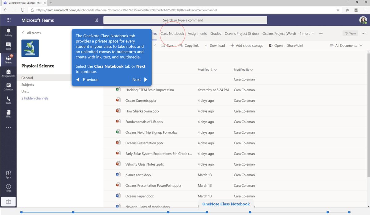 eustace_stephen's tweet photo. These interactive Education Demo tours are amazing! 🎒

Experience Teams, OneNote, Flipgrid and more with easy to follow clickable demos! Learn at your own pace and in your own time! 🚀

https://t.co/oTnpvfZZyz

#edtech #backtoschool #edshareIE https://t.co/qFro6iML3V