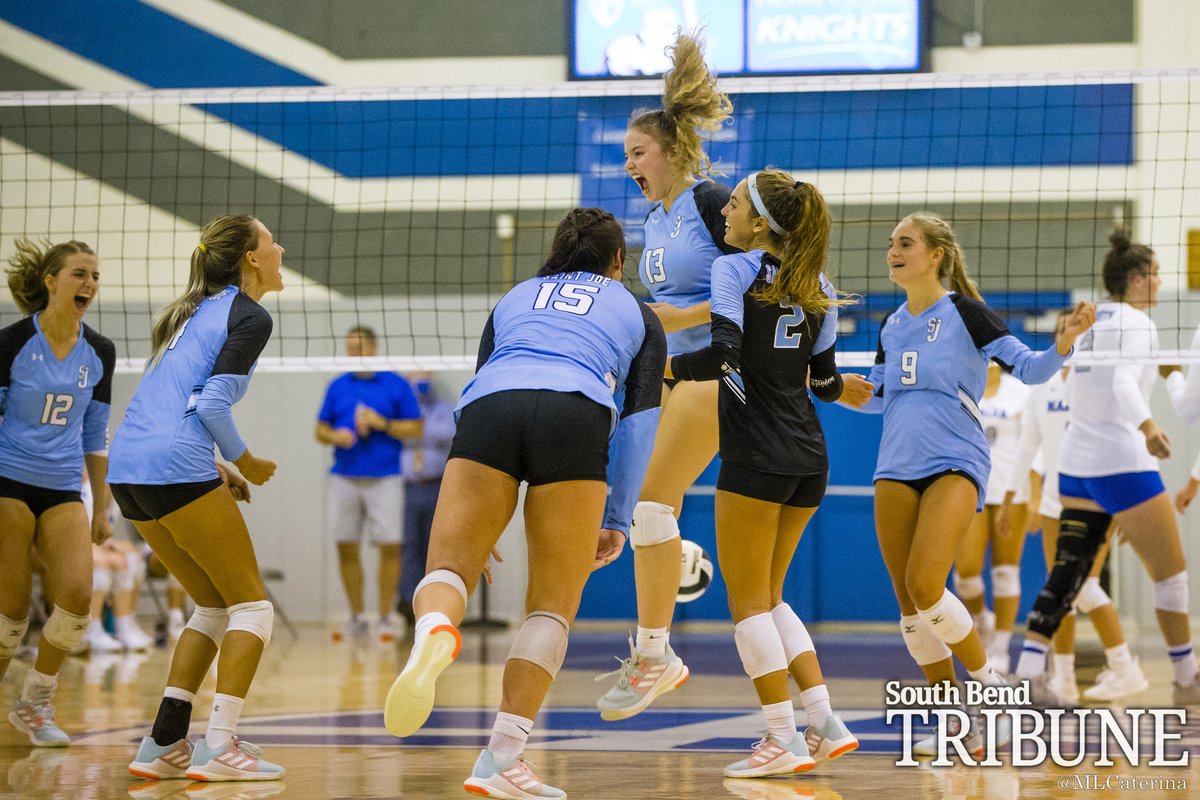 Marian beats Saint Joseph 3-2 in volleyball tonight. See a full photo gallery here: southbendtribune.com/multimedia/pho… via <a href="/SBTribune/">South Bend Tribune</a> <a href="/SBTsports/">South Bend Tribune Sports</a>