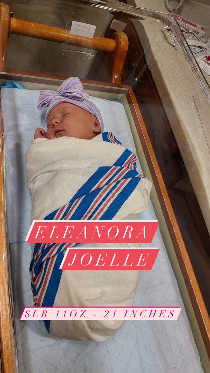 StephMontville's tweet photo. @NorahODonnell My sweet baby girl was born on September 4th and I always knew I’d incorporate your name because you are such a smart, classy and amazing journalist! #rolemodel #noraforshort https://t.co/6c5ISThEuw