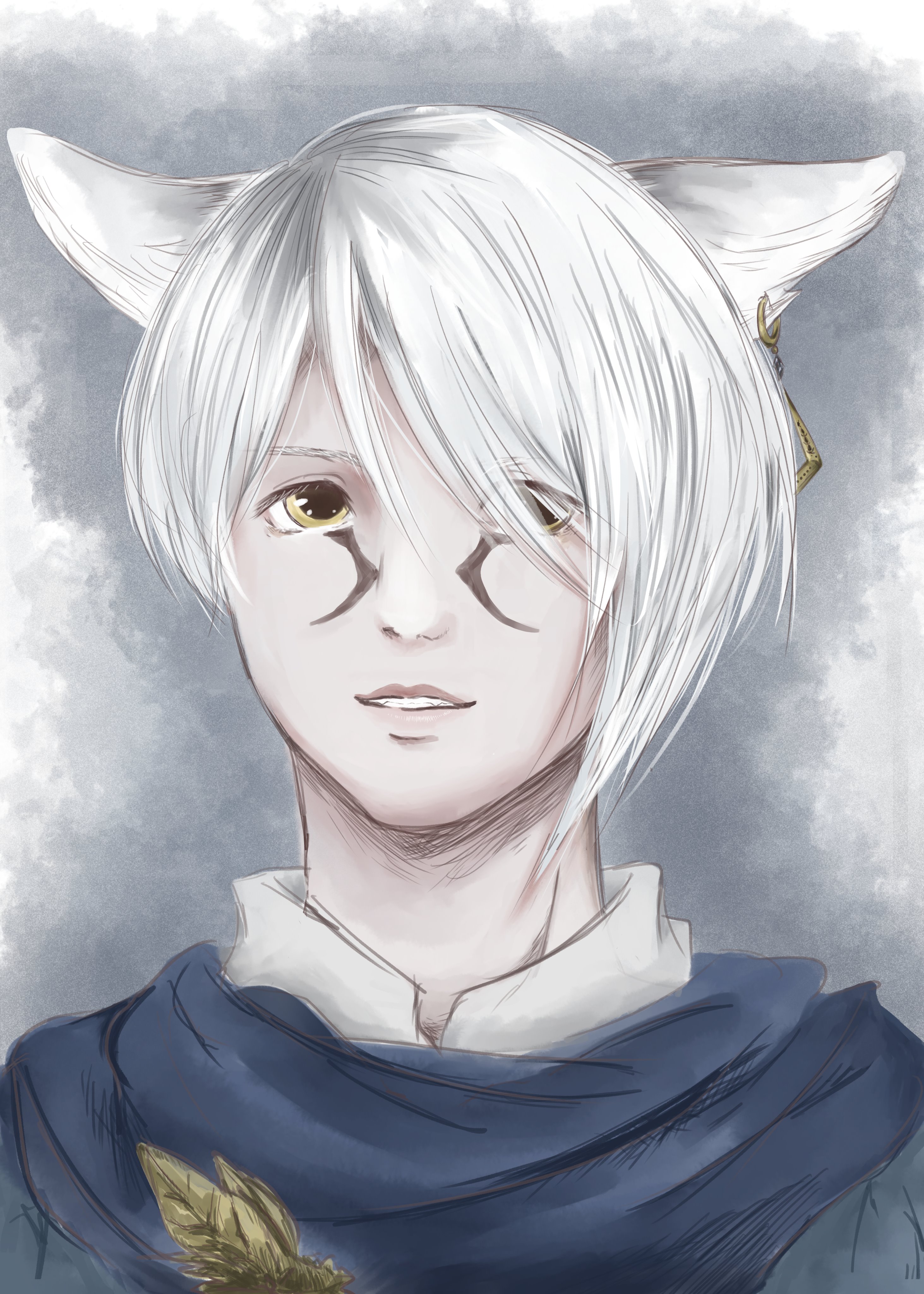 ちょマテオ 髪型が変わったのでね デジタル画の素晴らしいとこは一から描き直さなくていいとこ 感動したわ イラスト Ff14イラスト Ff14 デジタル画 T Co Zazbgpvxmh Twitter