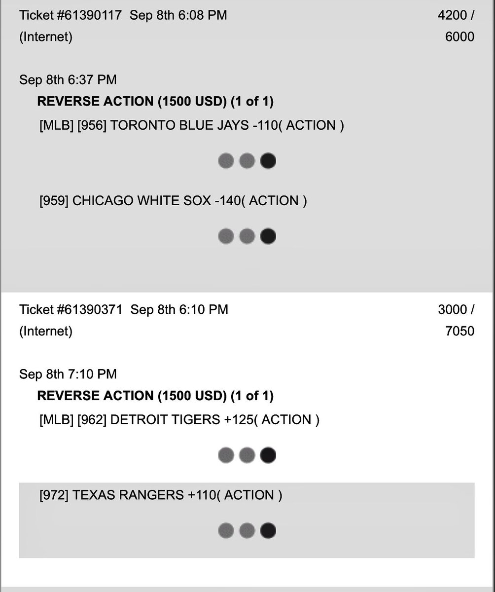 JerseyKidWins's tweet photo. Jerseykid hopes to deliver more #MLBPicks #MLB

“if all these other guys with sports services WON as much as I did they’d have Members all around the world like me &amp; tickets too”

https://t.co/es0Hw0lnvC

#Vegas #Wynn #Dfs #Lobag 
#GamblingTwitter #Covers25 

@Train2ETRAINSP1 https://t.co/9qAbsusS8D