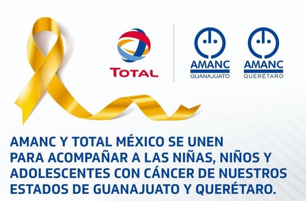 GlobalEnergyMEX's tweet photo. @Total_Mex donará parte de sus ganancias para ayudar a niños con cáncer

Mediante la unión con @AMANCMEXICO, las estaciones de servicio de la firma en #Guanajuato y #Querétero se suman a la campaña #SeptiembreDorado

https://t.co/UHSZT0TnhF

#energia #combustibles #donativo https://t.co/QBWHeEfAdd