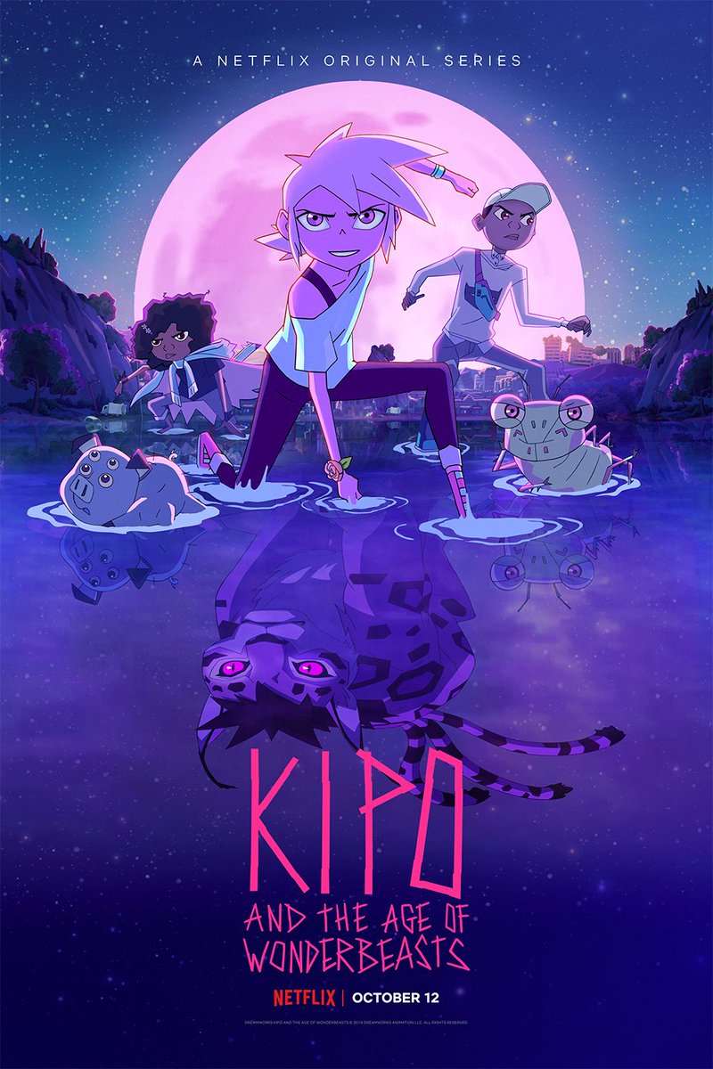 DreamWorksTV's tweet photo. The burrow girl returns. New wondrous adventures are ahead when Kipo and the Age of Wonderbeasts premieres on @Netflix on October 12! #DreamWorksKipo #KipoAndTheAgeOfWonderbeasts https://t.co/RCX3p1AuB2