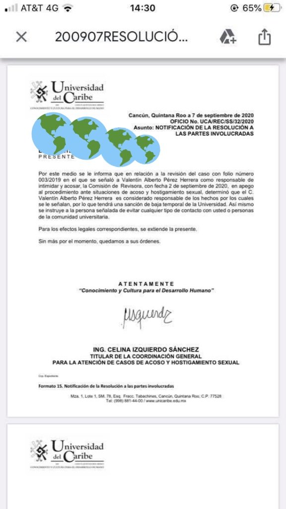MeTooUNICARIBE's tweet photo. @UcaribeOficial  exigimos acción inmediata en este caso, ya habíamos denunciado varios casos a través de nuestra cuenta, no solo es dar de baja ¿Quien nos da la certeza que no nos agredira? FUERA VALENTIN DE LA UNICARIBE. #CeroTolerancia #JUSTICIA😡 https://t.co/5Ofmulj7AA