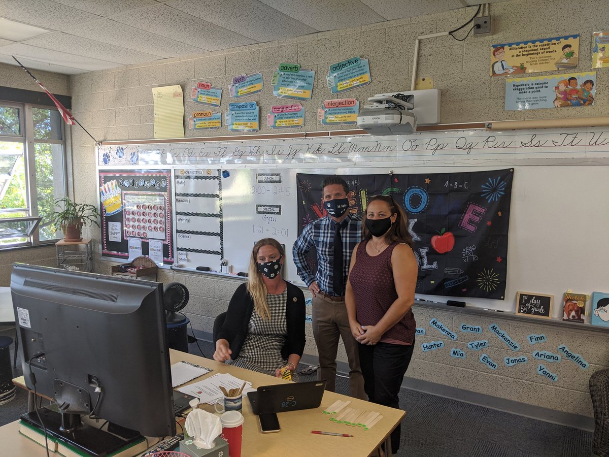 RFastnacht's tweet photo. So proud of the amazing educators of @wearetrschools! The work and dedication of teachers, administrators, supervisors, and of course our amazing students and families was evident throughout the day. #TRSafeReturn https://t.co/ENXwViZvTe