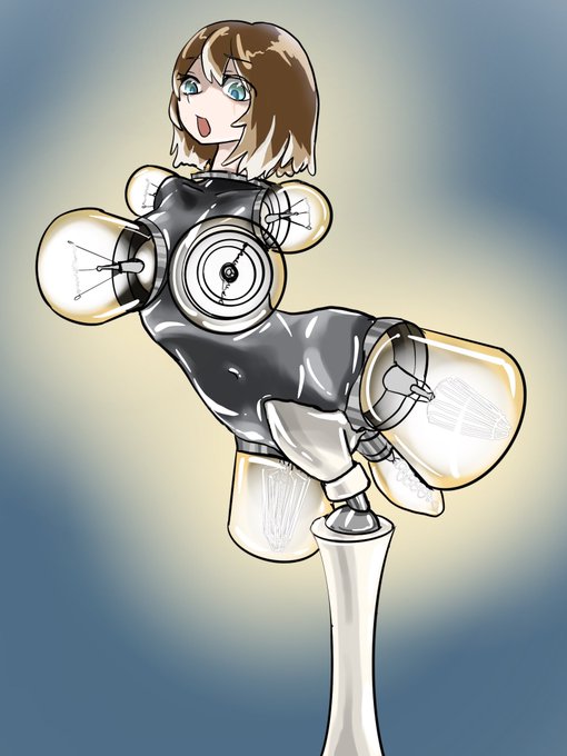 「光ってるキミがスキ。」電源Off差分pixivにあります〜物品化 