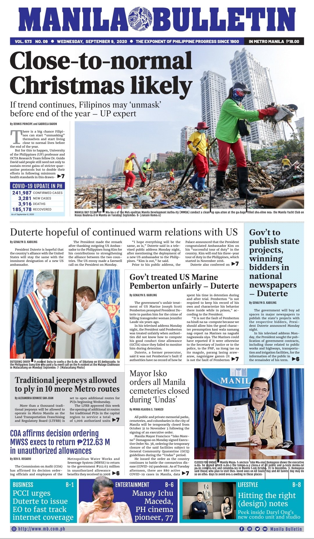 Manila Bulletin News Manila Bulletin Headline For Today 09 09 T Co Jylimuopnj Grab A Copy At Your Favorite Newsstand Today Or Read It All On Our Website At T Co Lkghozbdn5 T Co F4by7npfvd