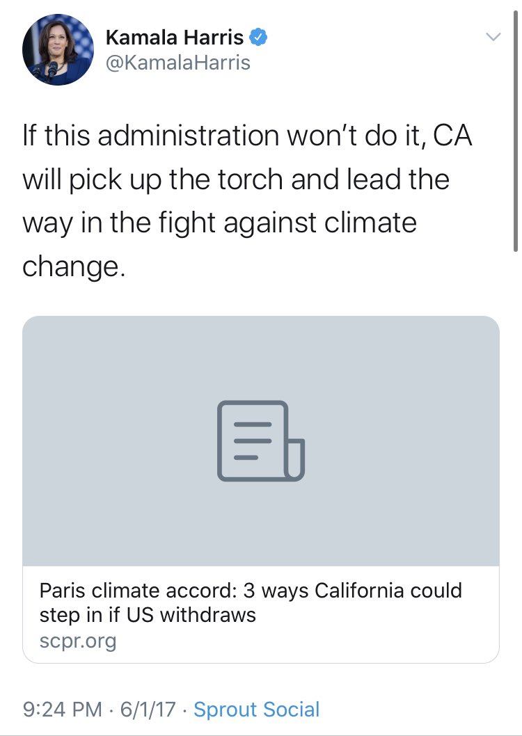 The idea that California has displayed “leadership” is...a dubious one, looking at their current third-world power situation.