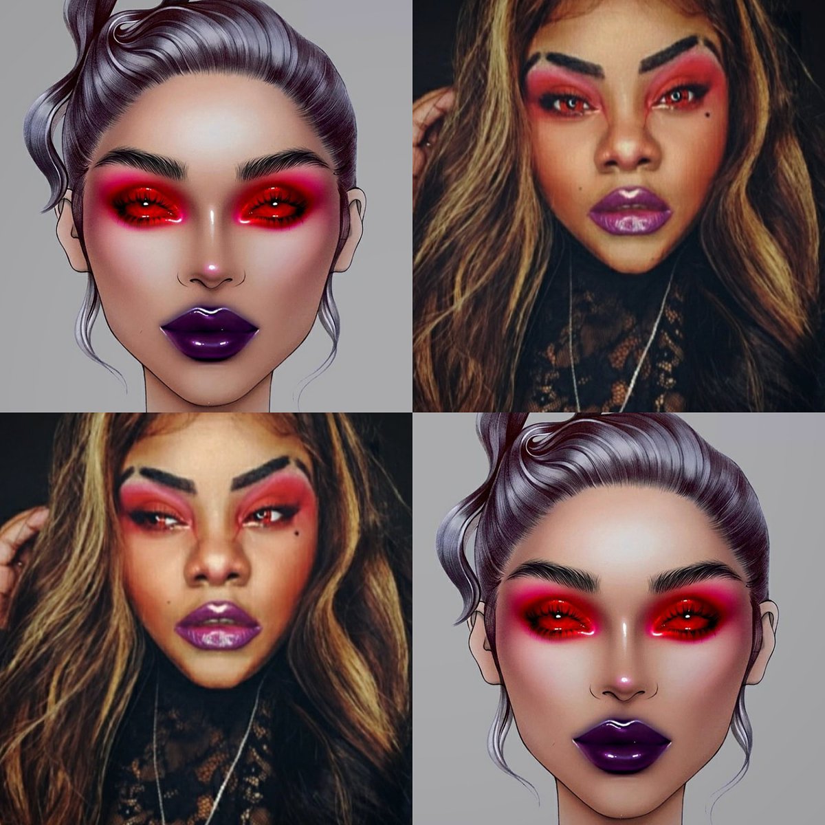nikinami_'s tweet photo. ๐๐ ๐ฅ๐ฆ๐ฅ๐ ๐๐ฆ๐ฑ๐ข๐
Brands tagged/deets in next tweet
#makeup #facechartinspired #Uchiha #Sharingan #drenchcosmetics #patmcgrath #LunarBeauty #eddiefunkhouser #kleancolor #fentybeauty #melaninmagic #letmebegreat #OrochimaruCouldNever https://t.co/oAwW1jLSzl