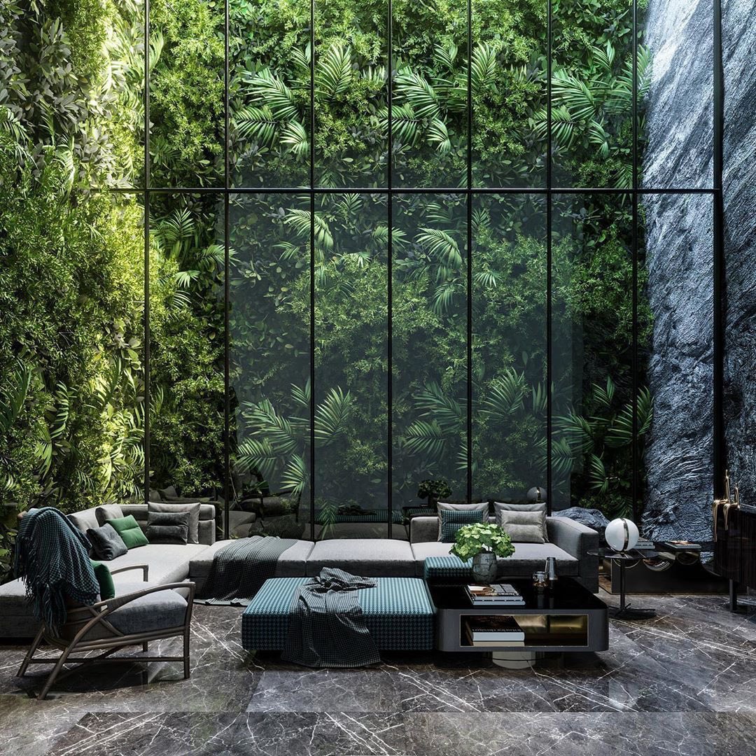 INTERIORPORN1's tweet photo. Interior integrated with nature 🍃 https://t.co/Rnb6Ehv20g
