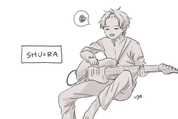 ティアリ🎸⚡️
#KuzuArt 