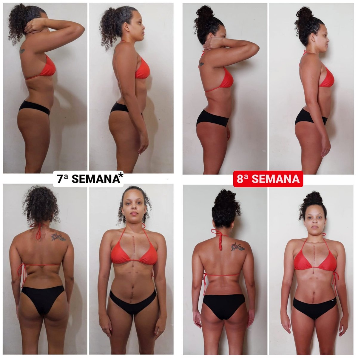 priicastanheira's tweet photo. Pouco mais de 2 meses e:
🔸-2,3kg🔸-6,6cm de abdômen
🔸-4,0cm de cintura
Poderia ser melhor,mas levando em consideração minha restrição devido a cirurgia no coração,tô evoluindo bem e já consigo resistir mais ao aeróbico.
#ProgramaDeEmagrecimento
#TreinoEmCasa
#ControleAlimentar https://t.co/RqTdV3noey