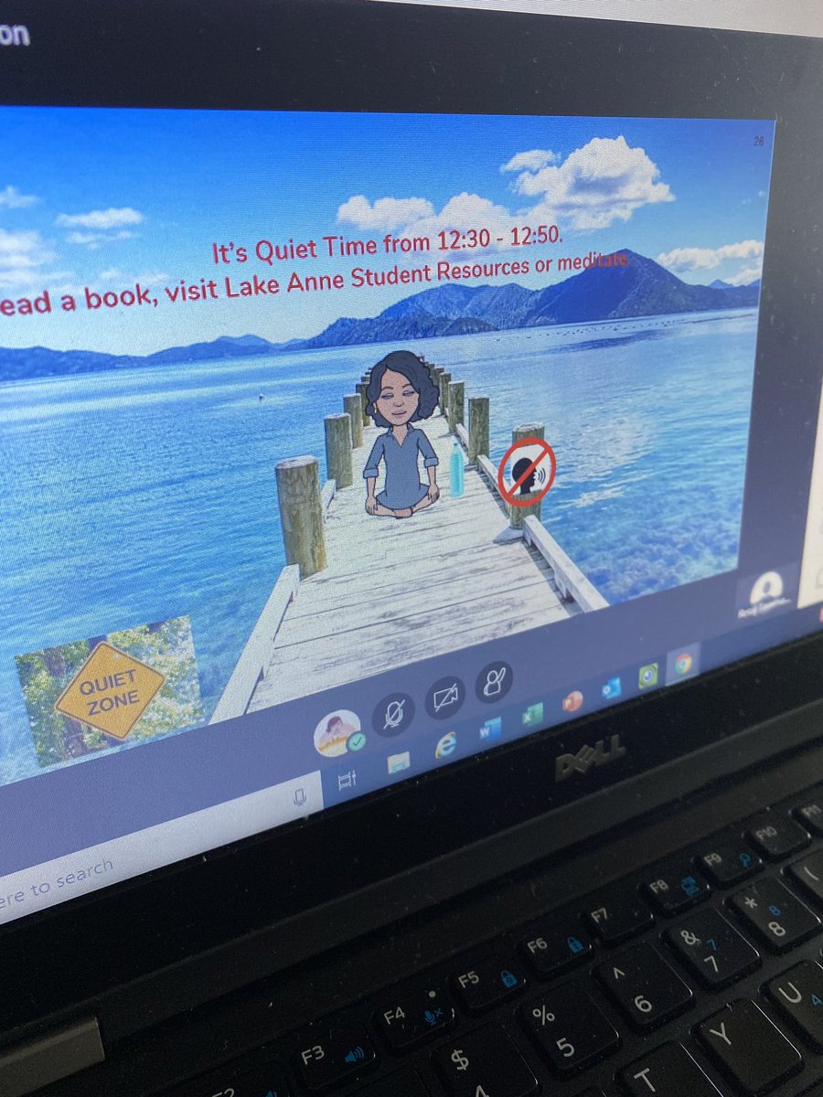 KenersonsMrs's tweet photo. First day of #virtual school with the #KenersonTribe 2020/2021. #HistoryInTheMaking @LakeAnneES #DolphinPride #FirstDayFairfax #FairfaxReady @fcpsnews #BitmojiClassroom #FirstDayPics https://t.co/FHMjKpEiyX
