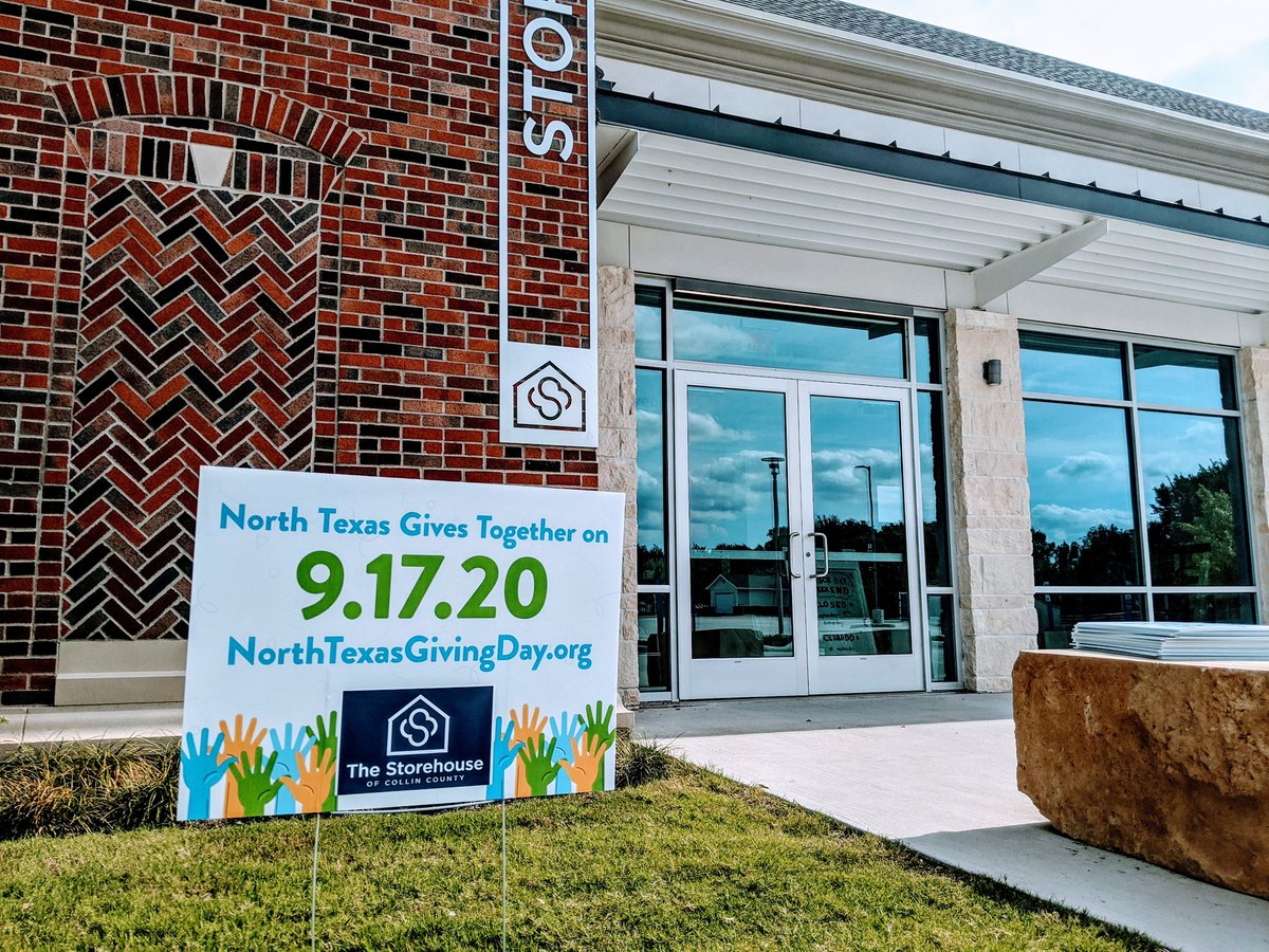 TheStorehouseCC's tweet photo. North Texas Giving Day is next Thursday, September 17!!
We have extra yard signs available! Help us spread the word to #GetUpAndGive and #MultiplyHope!
Contact our Director of Communications, Ben via email, bskye@thestorehousecc.org, to get yours!
#NTxGivingDay
#WeAreNeighbors https://t.co/eOt8T0DS9n