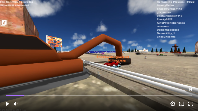 <a href="/bloodyxellos/">Bloody Xellos | Taco Lover</a> Shares a sneak peak at the coming #CrashemDerby game <a href="/Twitch/">Twitch</a>! clips.twitch.tv/TolerantResili…
