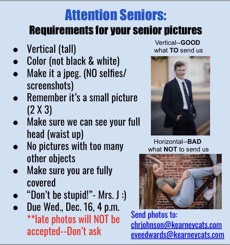 BearcatECHO's tweet photo. Kearney High seniors: https://t.co/vd7jasXN9B