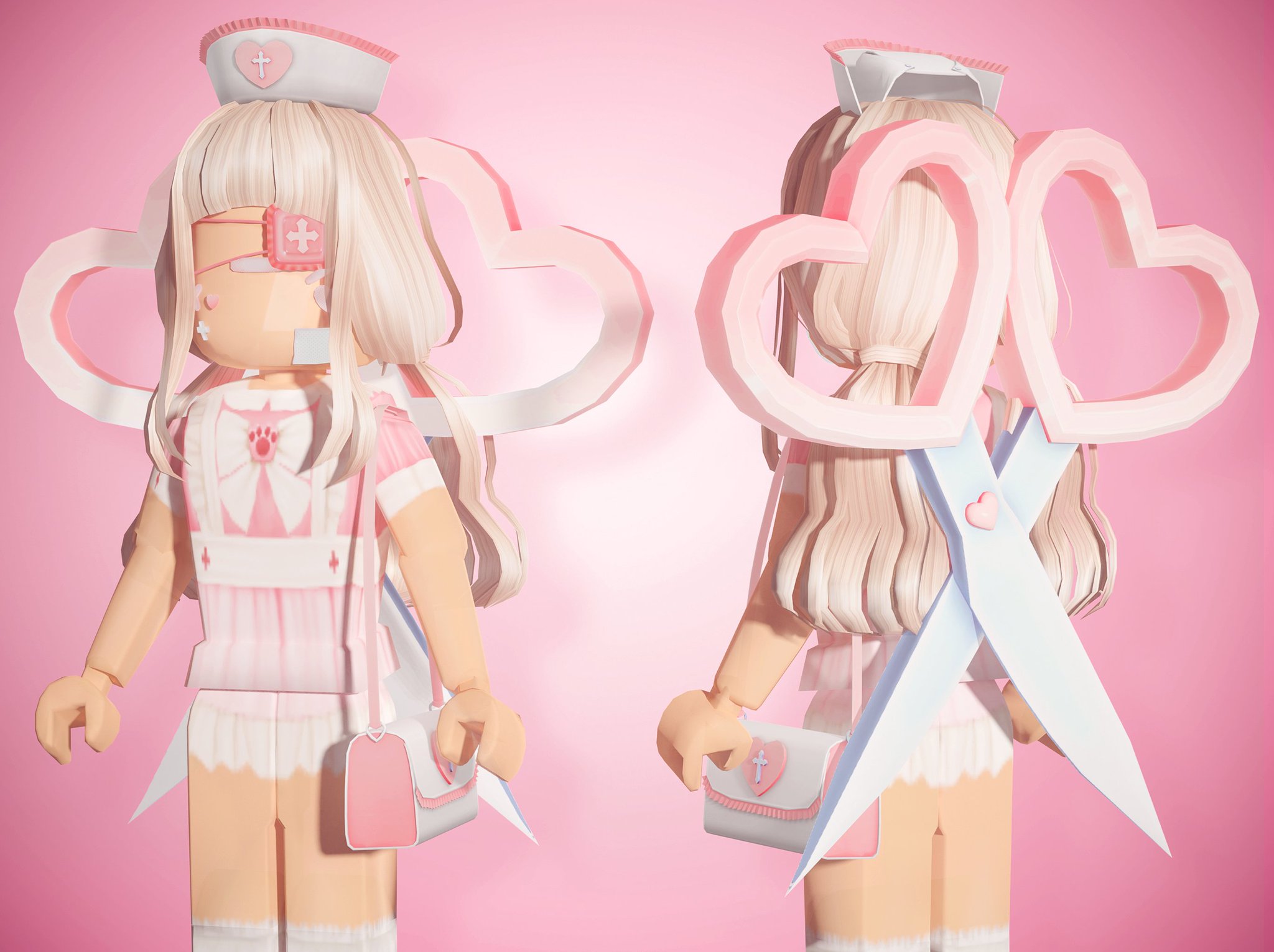 Ellie On Twitter Ellieberries Concept 2 Heartsick Nurse Yaay My Second Concept Is Finally Here I Ve Always Wanted To Do A Nurse Concept For So Long Maybe I Ll Make Different Nurse - nurse uniform roblox