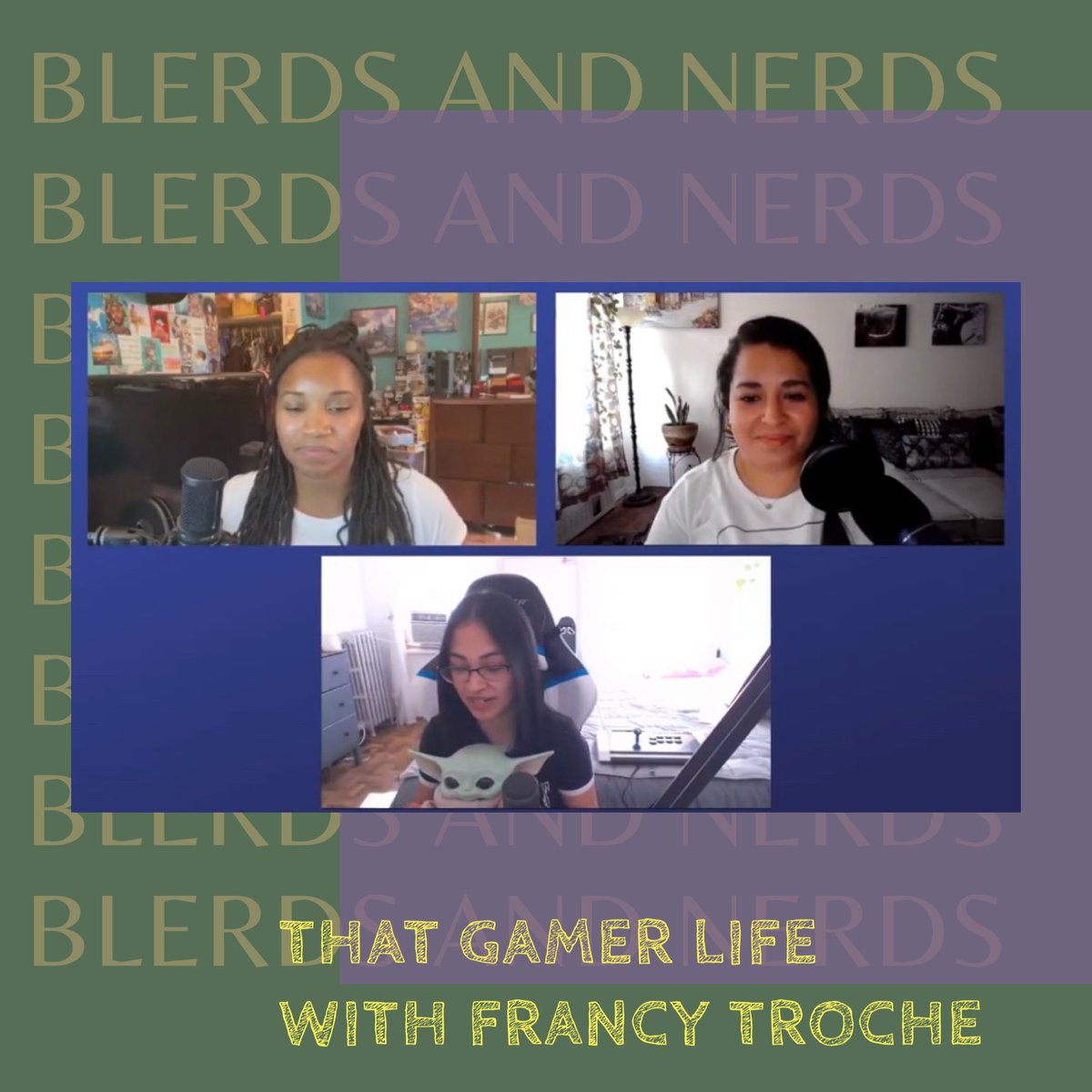 BlerdsNerds's tweet photo. We’re sitting down with @Twitch streamer &amp; competitive Street Fighter professional Francy Troche @ohaifrancy . Francy talks to us about her experience as a streamer &amp; competitive Street Fighter player, as well as what it's like to be a woman in the gaming industry! Now on YouTube https://t.co/gIrzKUsMRf