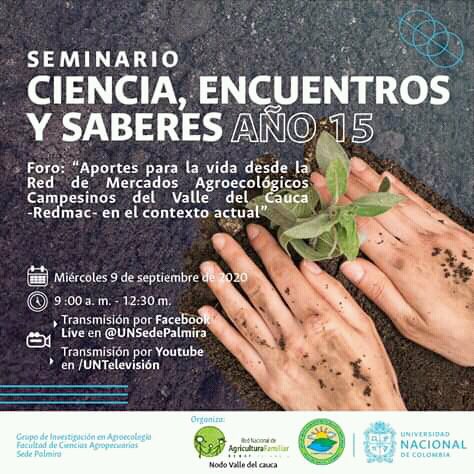 Mañana nos vemos para conocer la experiencia de la Red Mercados Campesinos Agroecologicos, un conversatorio hecho por campesinaos/as para campesinos/as con ayuda de <a href="/AgroecoUNPal/">GRUPO DE INVESTIGACIÓN EN AGROECOLOGÍA</a> <a href="/ecosurmx/">@Ecosur</a> y nuestra, los esperamos !!!