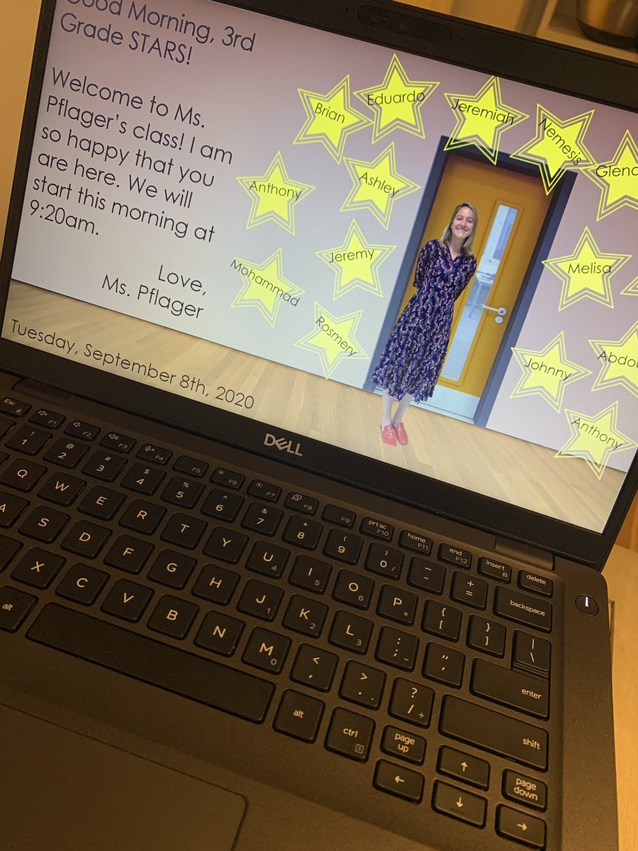 MsPflager's tweet photo. So excited to start this new year with my amazing 3rd graders! It might look a little bit different, but the love and excitement is all still there! Happy First Day! #FCPSReady #FirstDayFairfax https://t.co/UnEIxNGBg9