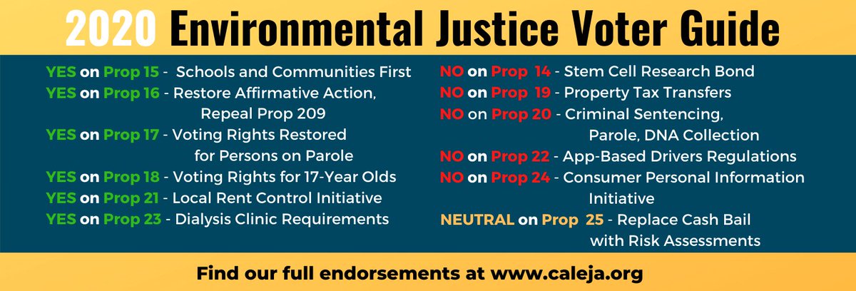 PODERSF's tweet photo. What are the environmental justice priorities on the November 2020 ballot? Check out 2020 #EJVoterGuide by @CEJAPower at https://t.co/j5YpgOguNv for the only statewide POC-led voter guide focused on environmental issues #GOTV #NuestroVotoNuestroVoz https://t.co/2NuuvcGts1