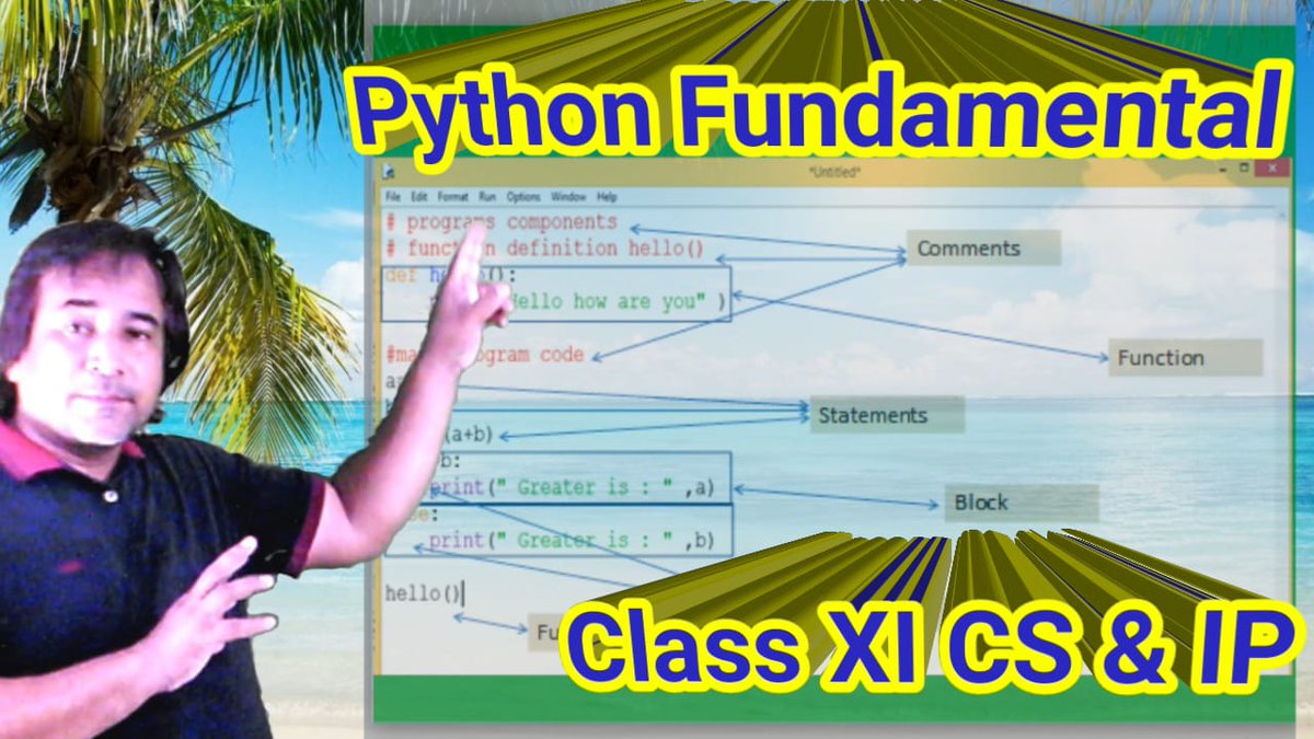 kvbarabanki's tweet image. youtu.be/dV1XWaMXQ78 watch this video with new format. By Sanjeev Bhadauria, PGT CS KV Barabanki
#TeachersFromIndia
#pythontrends
#NEP2020
@dkdwivedi63
@indukaushikk
@TPGaur1
@EduMinOfIndia