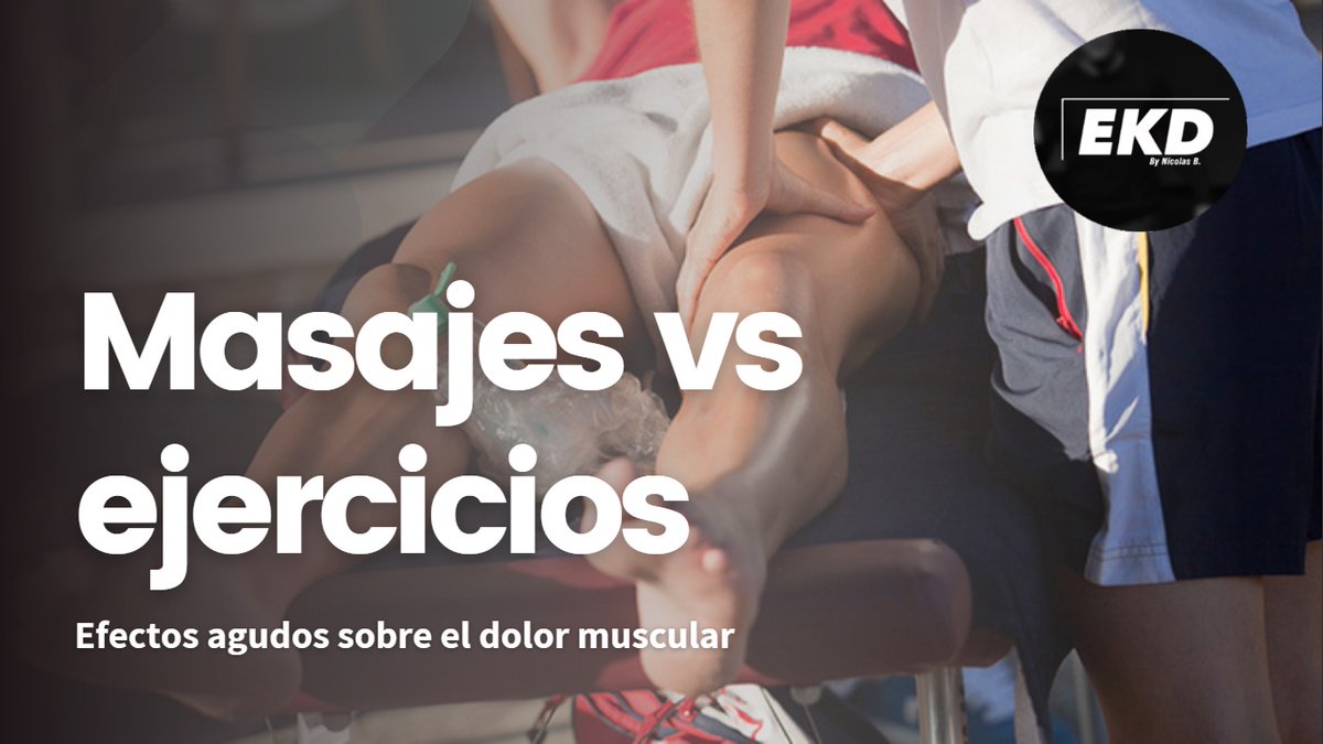 EkdMove's tweet image. 🔽NUEVO VIDEO DE EKD🔽

💠 ¿El MASAJE es la mejor alternativa para aliviar el DOLOR muscular? - EKD 2020

¡Suscribete a nuestro canal de Youtube para más contenido!
#Fisioterapia #Rehabilitación #Kinesiologia 
youtube.com/watch?v=CRg1dR…
