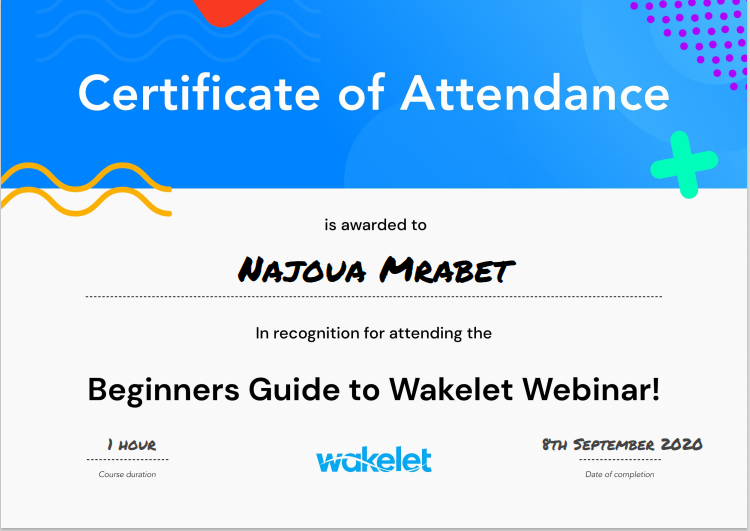 MrabetNajoua's tweet photo. #MicrosoftEDU #MIEExpert #wakeletwave #MicrosoftTrainer #MicrosoftMasterTrainer  #wakelet #WakeletCommunityLeader #WakeletAmbassader  
 #RemoteLearning #WakeletSpaces
nice webinair
@wakelet @JBDbiz  
@alawadi_laila @MisbahGedal 
@wakelet @MicrosoftEDU https://t.co/8lgjoiyXFI