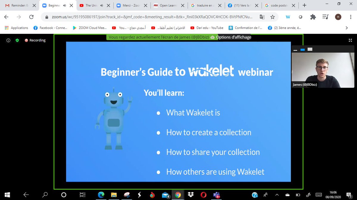 MrabetNajoua's tweet photo. #MicrosoftEDU #MIEExpert #wakeletwave #MicrosoftTrainer #MicrosoftMasterTrainer  #wakelet #WakeletCommunityLeader #WakeletAmbassader  
 #RemoteLearning #WakeletSpaces
nice webinair
@wakelet @JBDbiz  
@alawadi_laila @MisbahGedal 
@wakelet @MicrosoftEDU https://t.co/8lgjoiyXFI