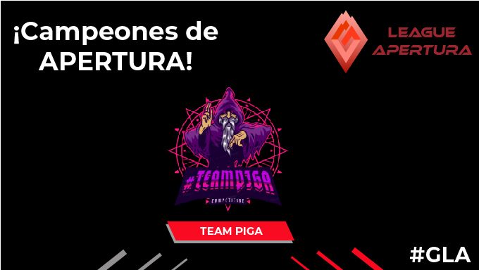 ¡Felicidades a <a href="/teampiga/">#TeamPiga</a> por su campeonato en esta temporada APERTURA! ¡FELICIDADES!
