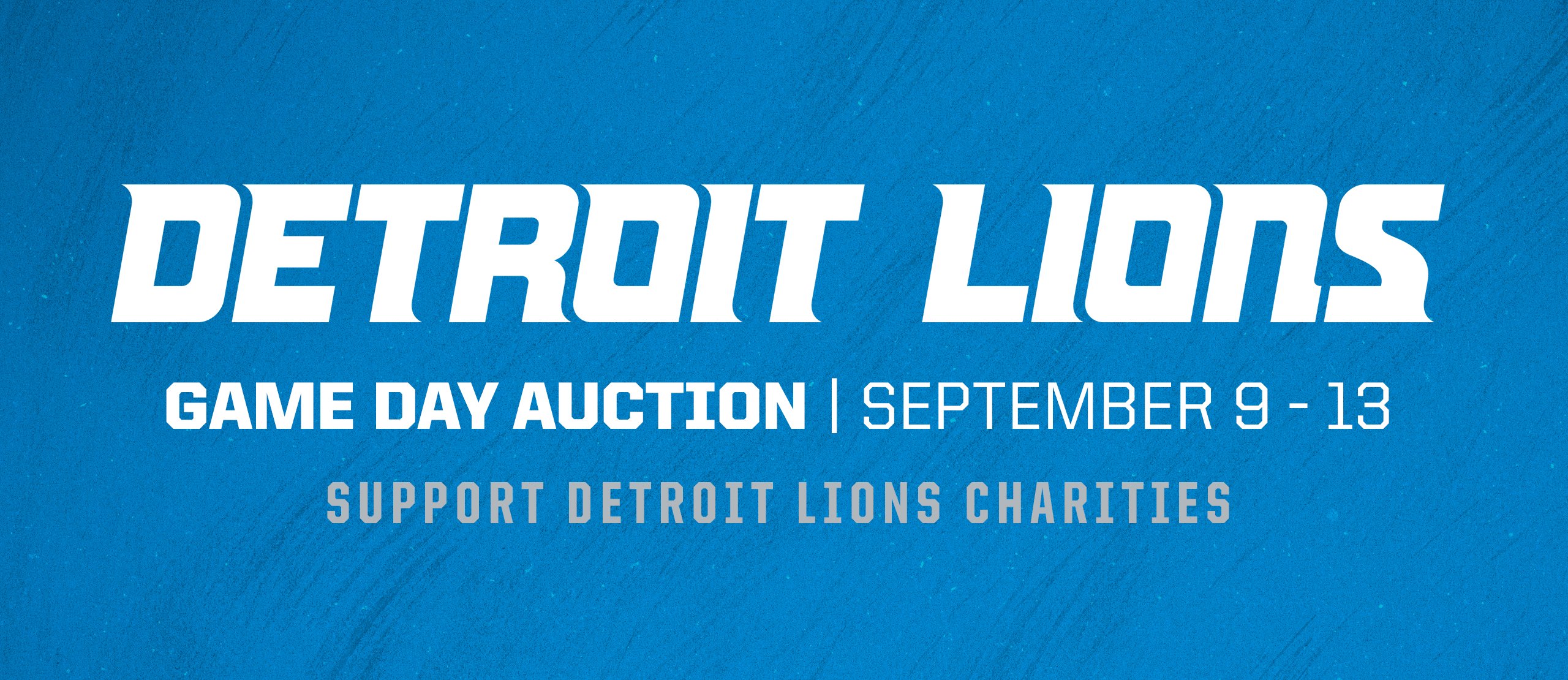 detroit lions auction