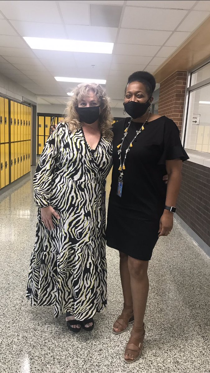 We are #positivelyprovidence sporting our Black and Gold and ready for the first day of the New Year!  Go Rams!