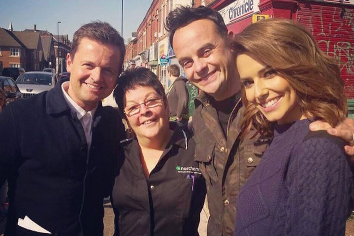 It’s also been 5 years since Cheryl met up with Ant and Dec to visit her old dance school in Newcastle to celebrate 40 years of @PrincesTrust and the impact it has on the young people who need it most. 🎉 #CherylsTrust 🌹