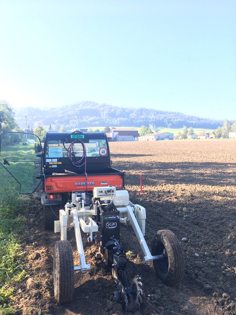 PMesseiller's tweet image. Scan des parcelles à Swiss future Farm, un grand merci à Agroscope, Field scan at Swiss future Farm, thank you #Agroscope