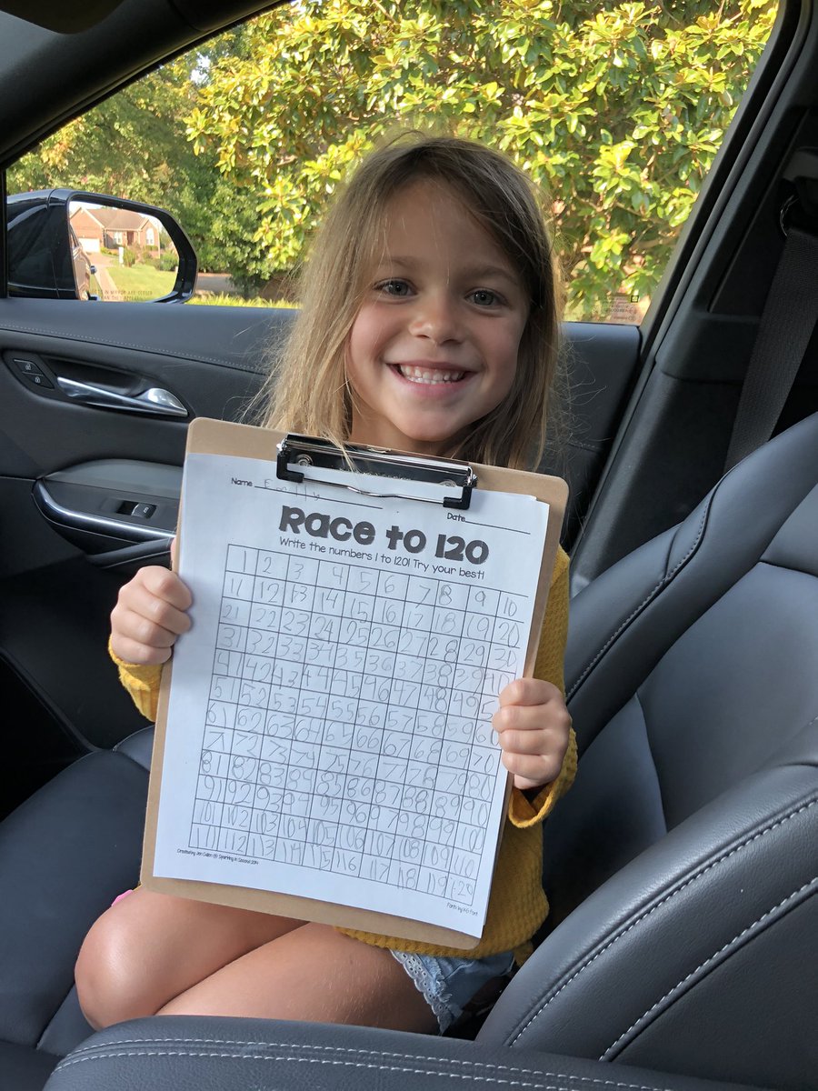 LauraBenningfi1's tweet photo. This sweetie has worked so hard on both reading and math at home since schools got shut down in March. It makes my Mama heart so proud to see her progress. Under 8 minutes for the first time today! https://t.co/553alVoZFG